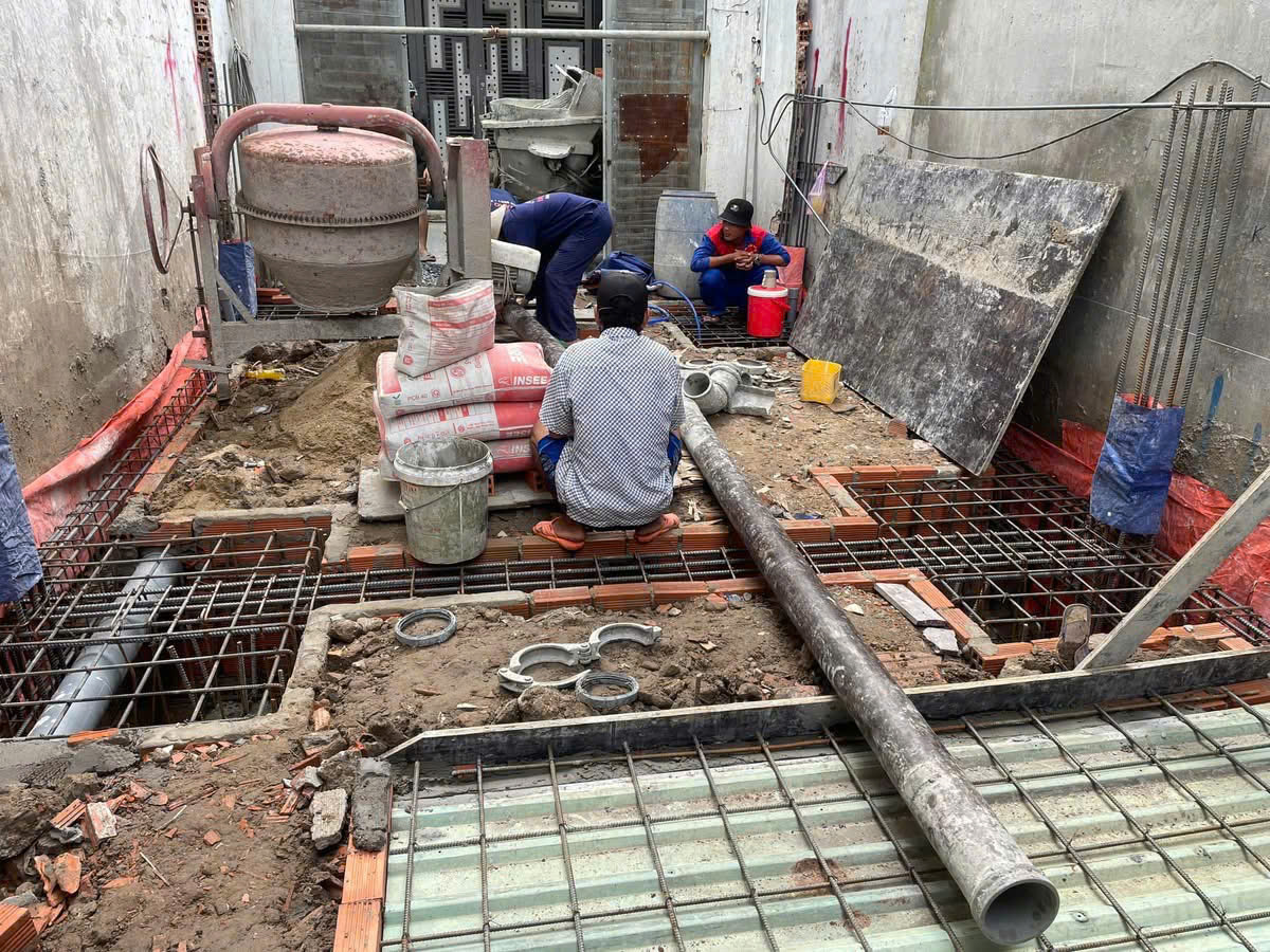 thi công nền móng