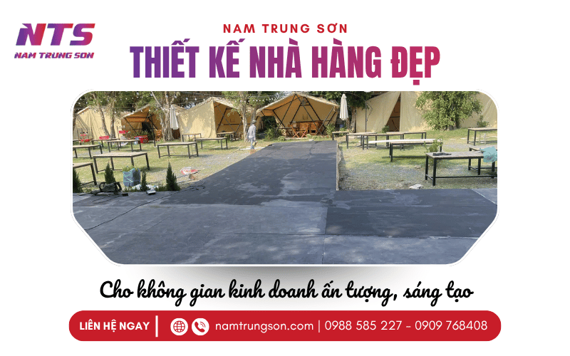 thiết kế nhà hàng đẹp